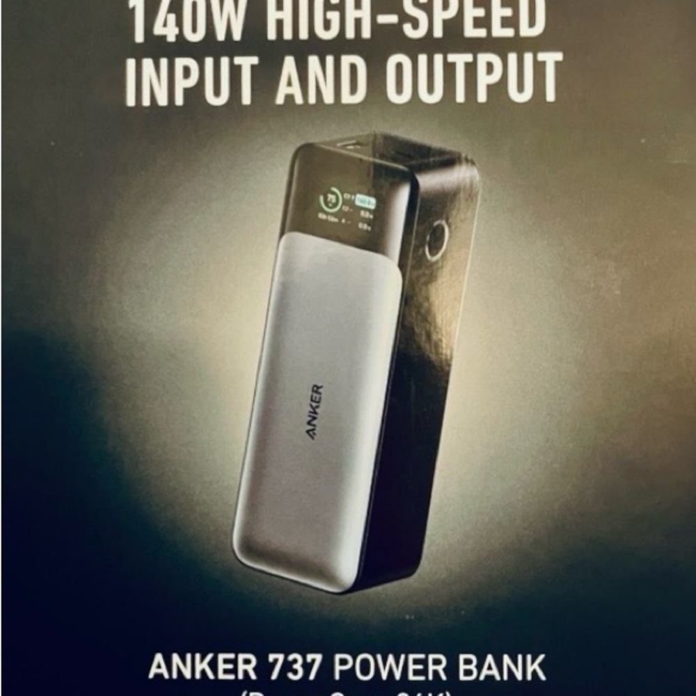 Brand New ANKER POWER BANK (PowerCore 24K)
Apple - Samsung Compatible